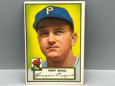 1952 Topps Monty Basgall RC #12