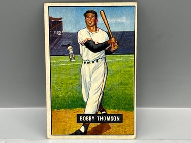 1951 Bowman #126 Bobby Thomson - Giants