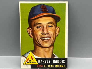 1953 Topps Harvey Haddix High Number RC #273