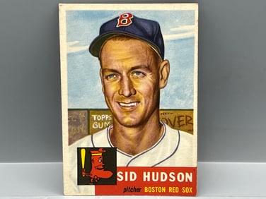 1953 Topps Sid Hudson High Number #251