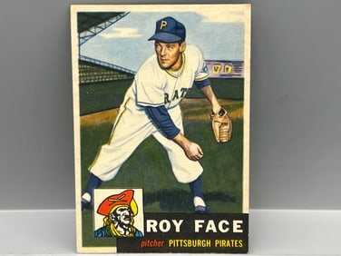 1953 Topps Roy Face High Number RC #246