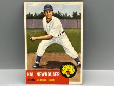 1953 Topps Hal Newhouser High Number #228