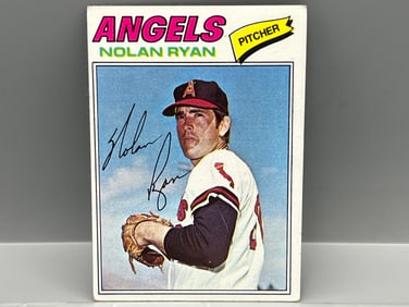 1977 Topps #650 Nolan Ryan - HOF - Angels