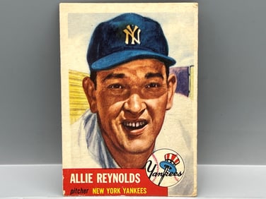 1953 Topps Allie Reynolds #141