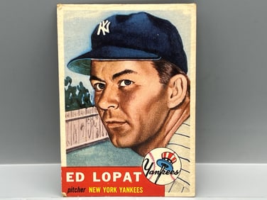 1953 Topps Ed Lopat #87