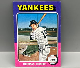 1975 Topps Mini Thurman Munson #20