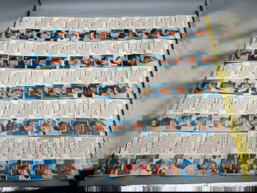 Lot of (60) 1963 Post Cereal Baseball Cards - Varying Conditions