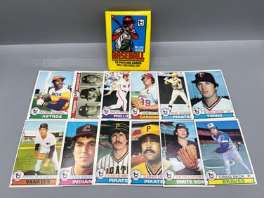 1979 Topps Baseball Opened Wax Pack W/ All Cards & Gum Inside