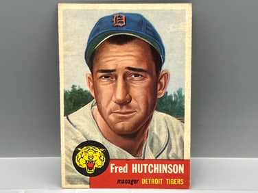 1953 Topps Fred Hutchinson SP #72