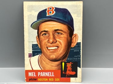 1953 Topps Mel Parnell #19