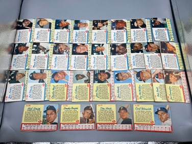Lot of (30) 1962 Post Cereal Baseball Cards - Varying Conditions