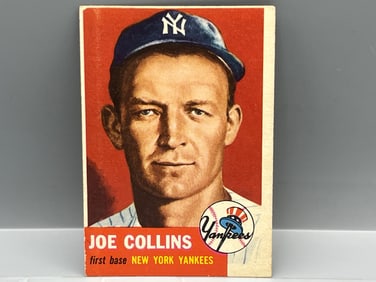 1953 Topps Joe Collins #9