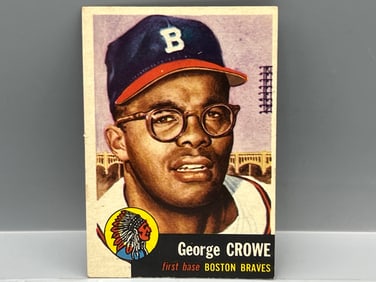 1953 Topps George Crowe #3