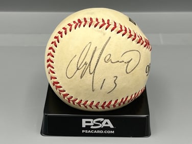Dan Marino Signed Baseball with PSA DNA Certification