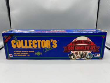 1989 Upper Deck Baseball Complete Factory Sealed Set - RCs of Ken Griffey Jr, Randy Johnson, Craig