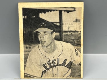 1948 Bowman #5 Bob Feller RC - HOF - Indians
