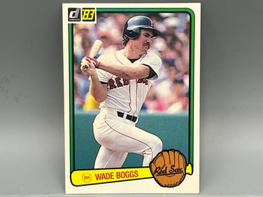 1983 Donruss Wade Boggs RC #586