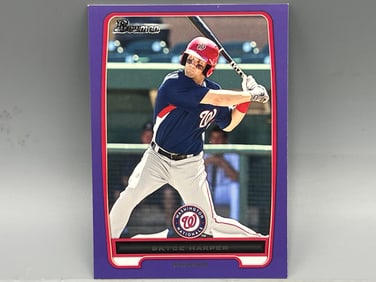 2012 Bowman Bryce Harper Purple Prospect/RC #BP10