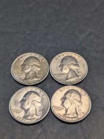 2-1976P, 2-1976D Bicentennial Washington Quarters