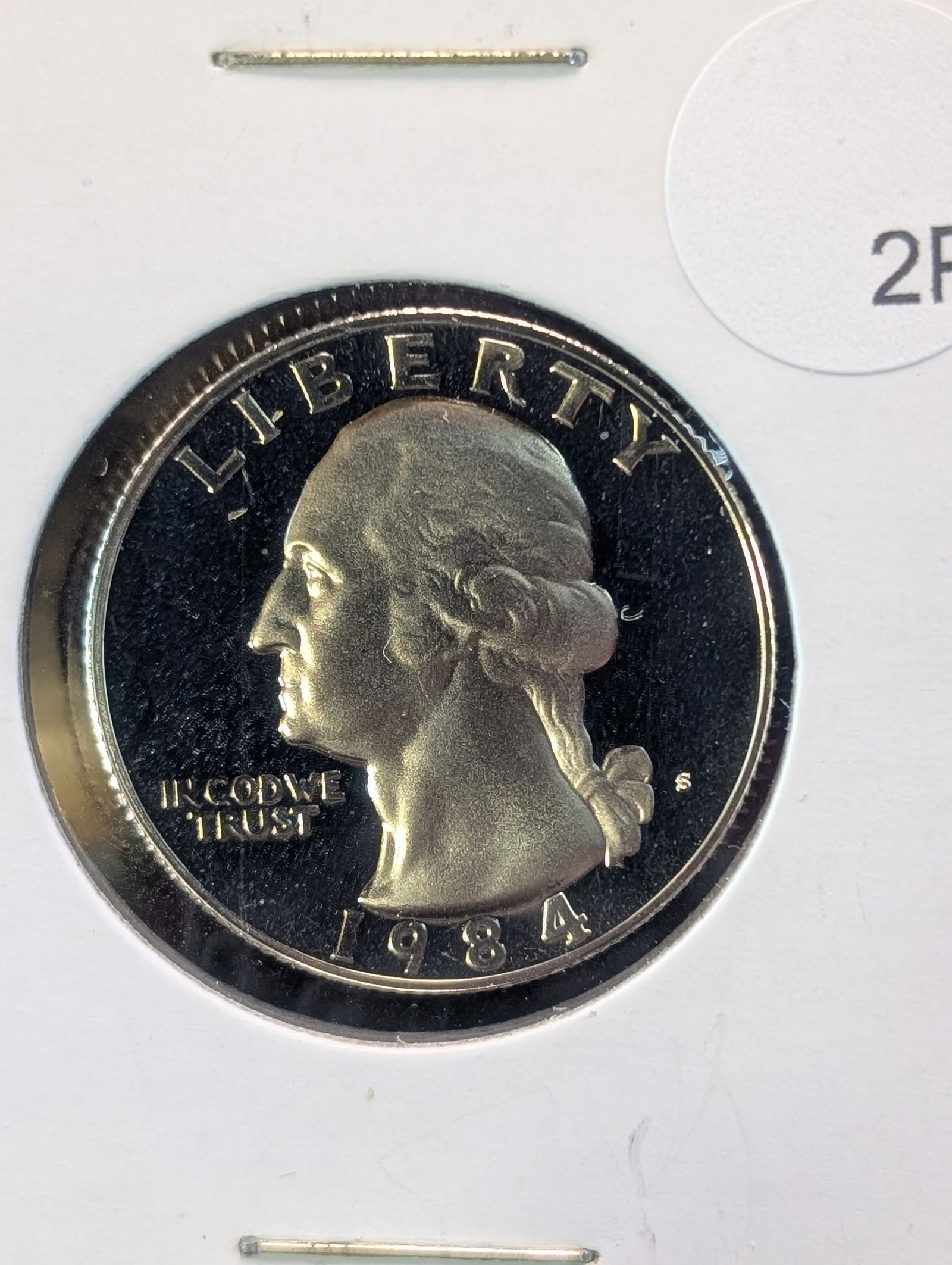 1984-S Clad Washington Proof Quarter (1 of 2)