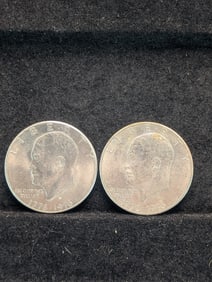 1976 P,D Bicentennial Ike Dollars