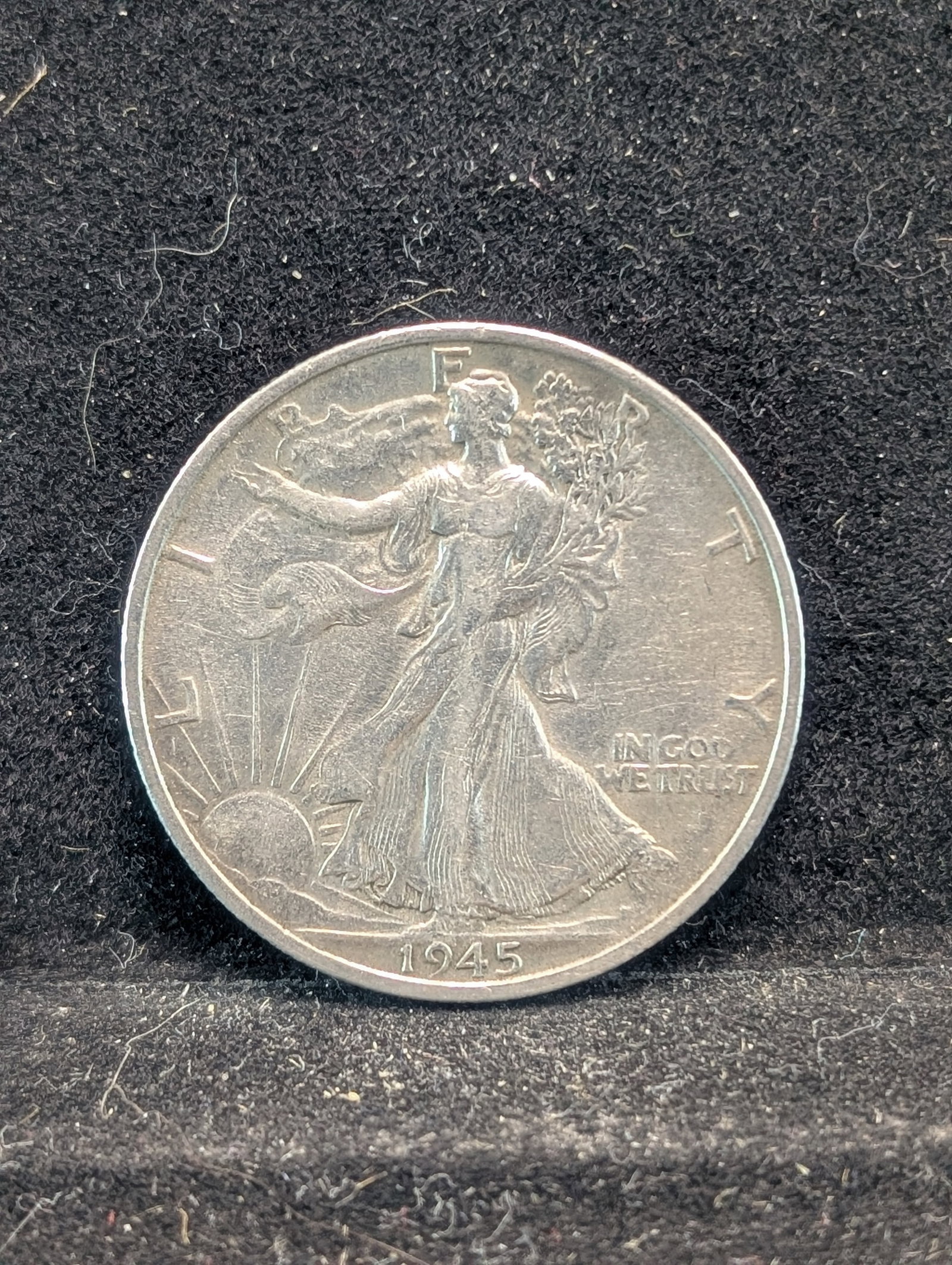 1945-S Walking Liberty Half Dollar - 90% Silver: 1945-S Walking Liberty Half Dollar - 90% Silver