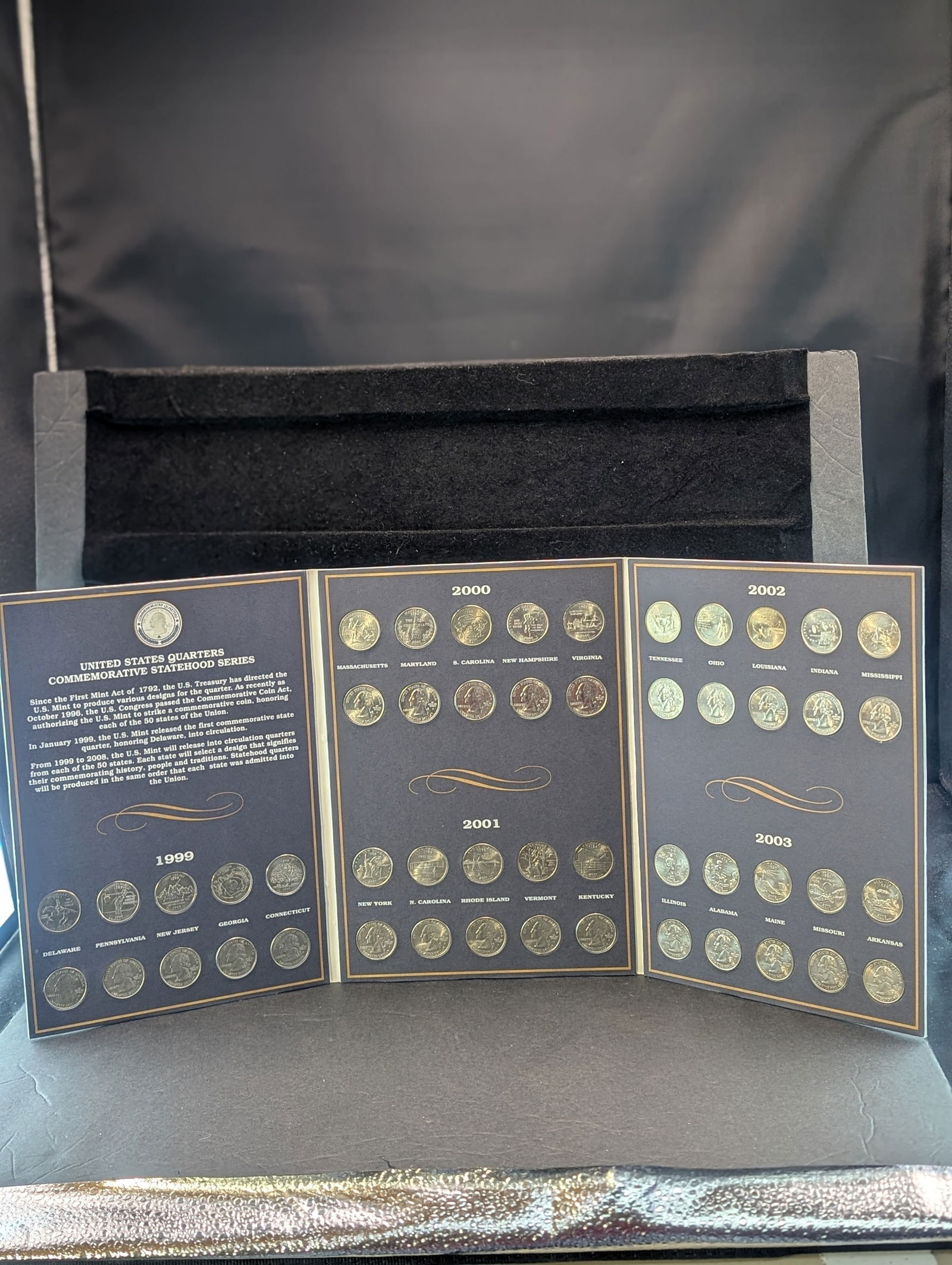 1999-2003 U.S. State Quarter Set Mint UNC (1 of 5)