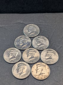 1990P, 2-1992P,m 2-1993P, 1995 P,D, 1997D Kennedy Half Dollars