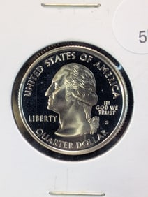 2005-S Clad Proof State Quarter California (CA)