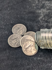 Roll of 1974-1975 Canada 10c.