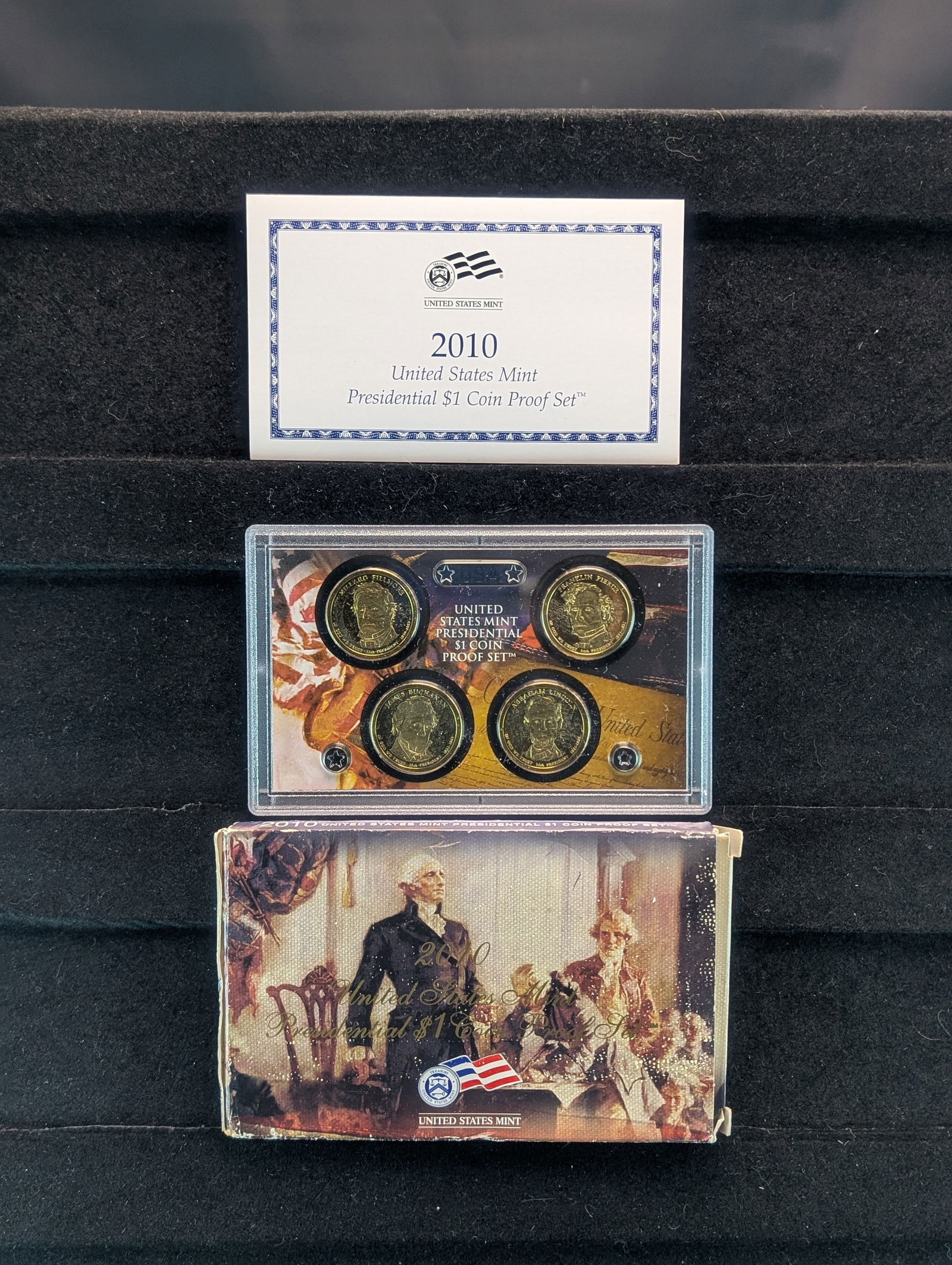 2010-S U.S. Presidential Dollar Proof Set (1 of 4)