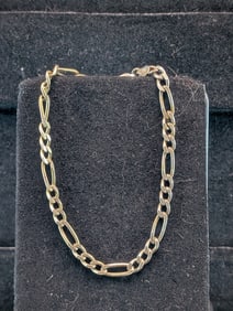 7-1/2 Sterling Silver Bracelet, 6.8 Grams