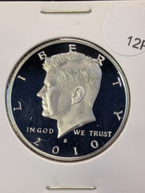 2010-S 90% Silver Kennedy Proof Half Dollar