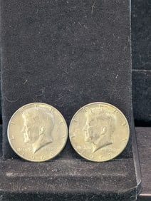 1966 & 1967 Kennedy Half Dollars, 40% Silver