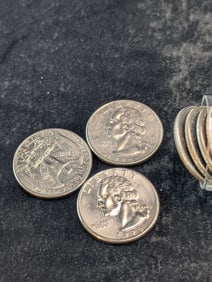 36 Coins; 1996, 1997, 1998 Washington Quarters