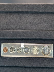 1966 Canada Silver Set. 4-80% Silver Coins