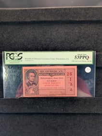 1940 Republican National Convention Ticket, Certified By PCGS