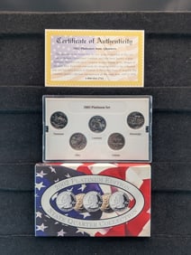 2002 Platinum Edition State Quarters BU