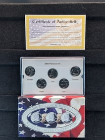 2004 Platinum Edition State Quarters BU