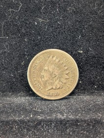 1859 Indian Head Cent w/Part Liberty