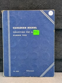 Canadian Nickel Collection 1961-2016 in Whitman Album. Contains 34 Coin