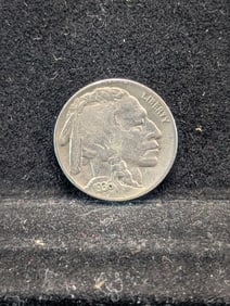 1936 Buffalo Nickel. FULL HORN