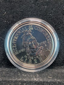 1989-D Bicentennial of Congress Uncirculated Half Dollar