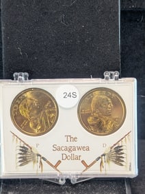 2003P,D UNC Sacagawea Golden Dollars