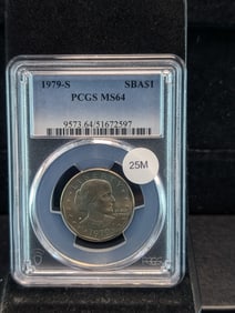 1979-S Susan B. Anthony Dollar PCGS MS64