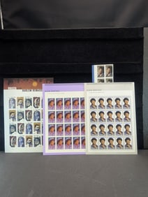 Sheet Of Gwen Ifill 2019 Forever Stamps, Sheet Of Voices Of The Harlem Renaissance 2019 ...