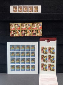 Sheet Of Kwanza 2020 Forever Stamps, Four Kwanza 2018 Forever Stamps, Sheet Of Sparkling ...