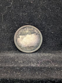 1991 U.S. Catalog Club 1/10 Oz. Pure Solid Silver