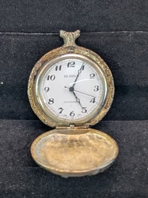 Used Vintage Pocket Watch, Rubina. Stem Missing.