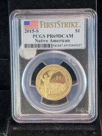 2015-S Native American $1 PCGS PR69DCAM